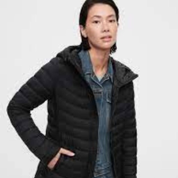 NWOT Gap up cycled puffer jacket - Picture 4 of 6